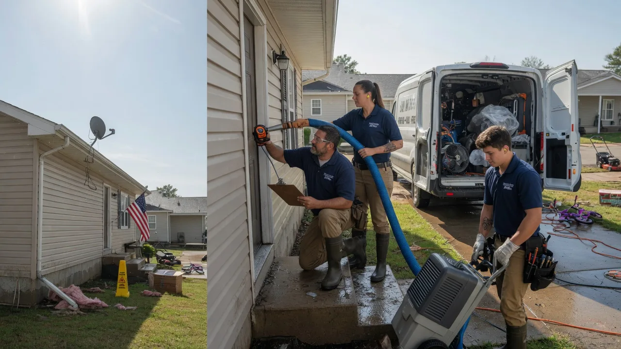 Ceiling Water Damage Restoration in Yorktown, VA near me